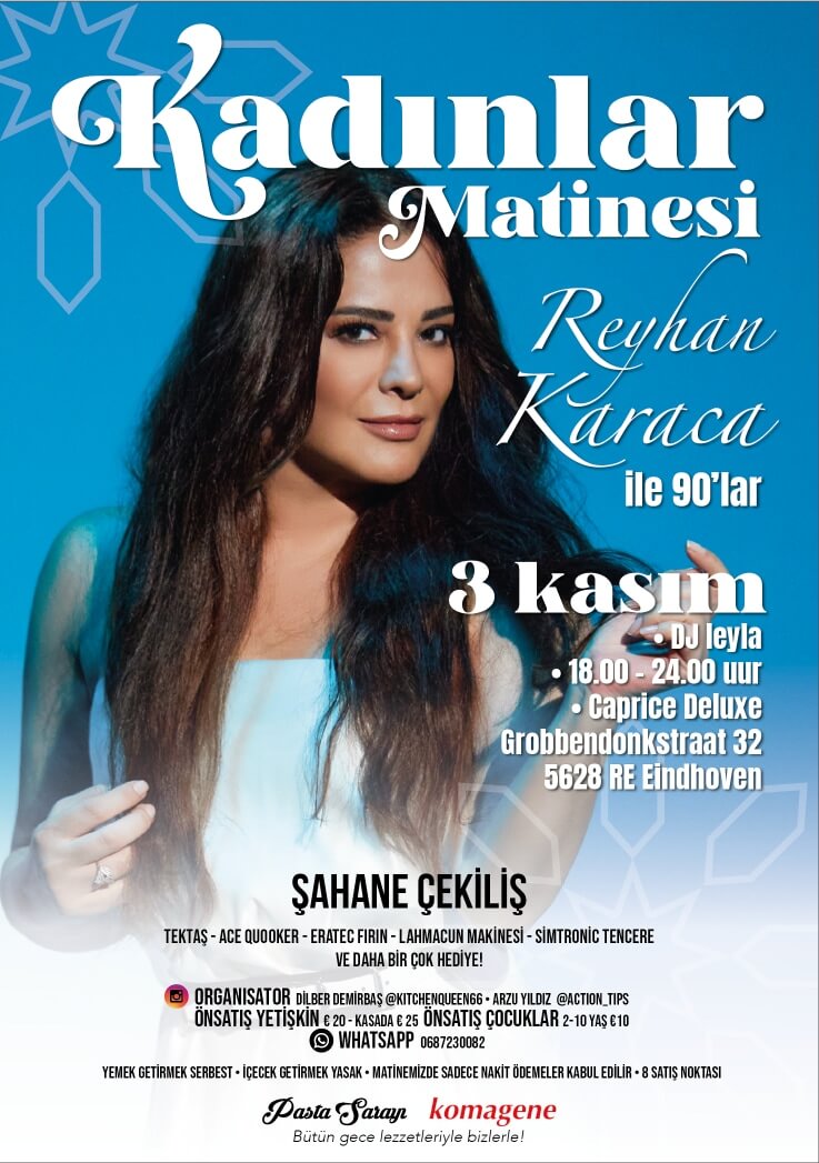 Ladies Night met Reyhan Karaca en Dj Leyla