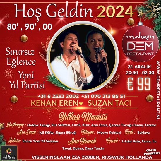 Yeni Yıl Partisi Kenan Erer | Suzan Tacı Orkestrası