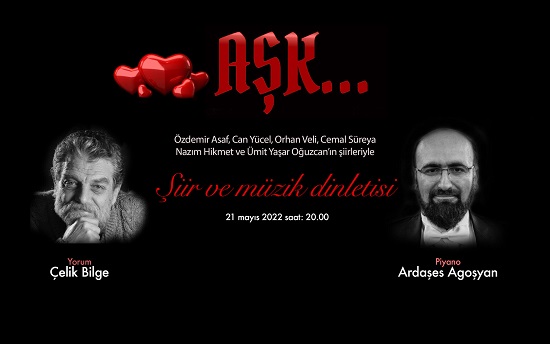 Şiir ve Müzik dinletisi "Aşk..."