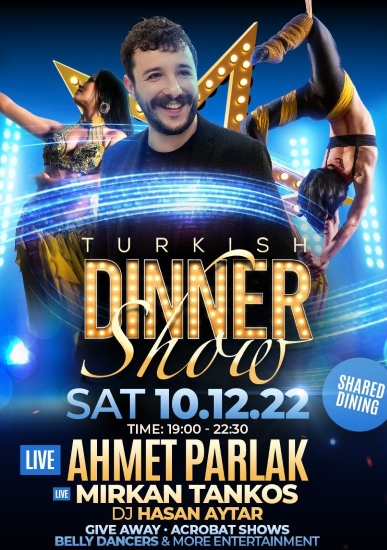 Turkish Dinnershow : Ahmet Parlak